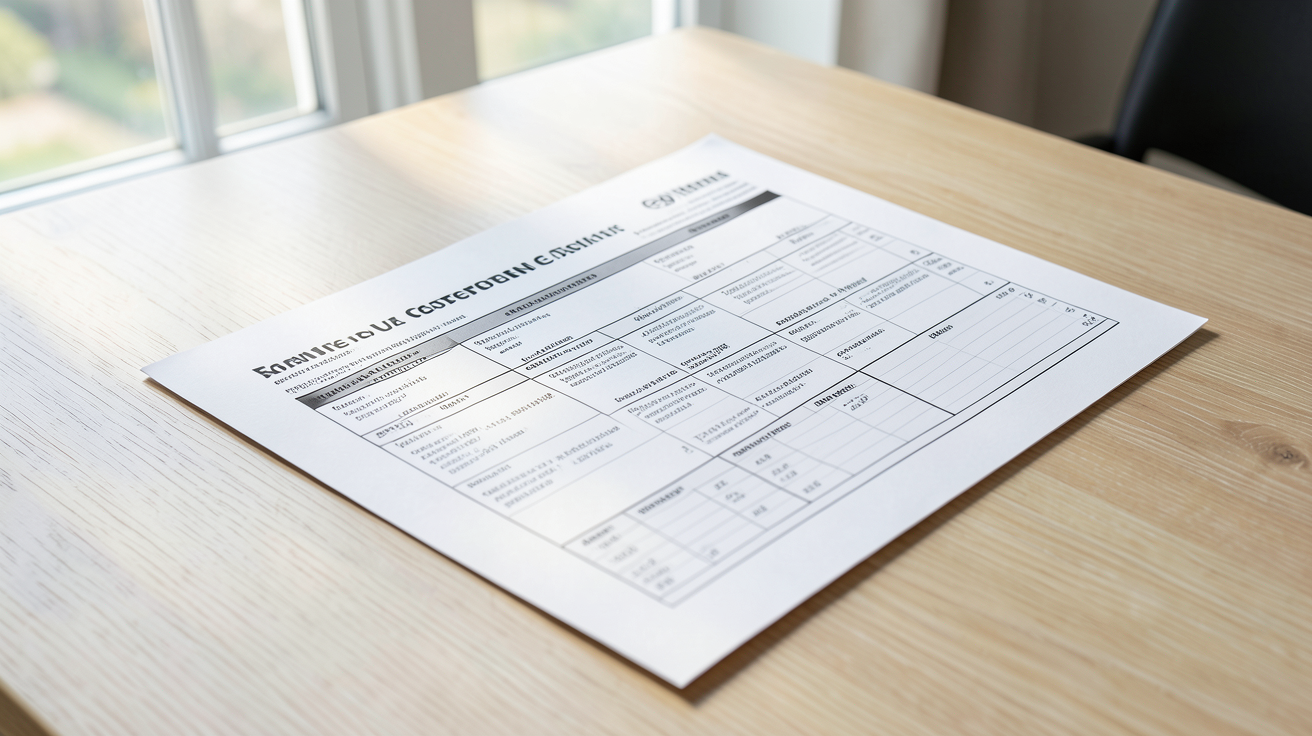 cre photovoltaïque document officiel des tarifs et primes 2025-2026 posé sur une table en bois