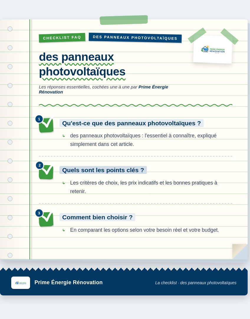 Infographie : des panneaux photovoltaïques