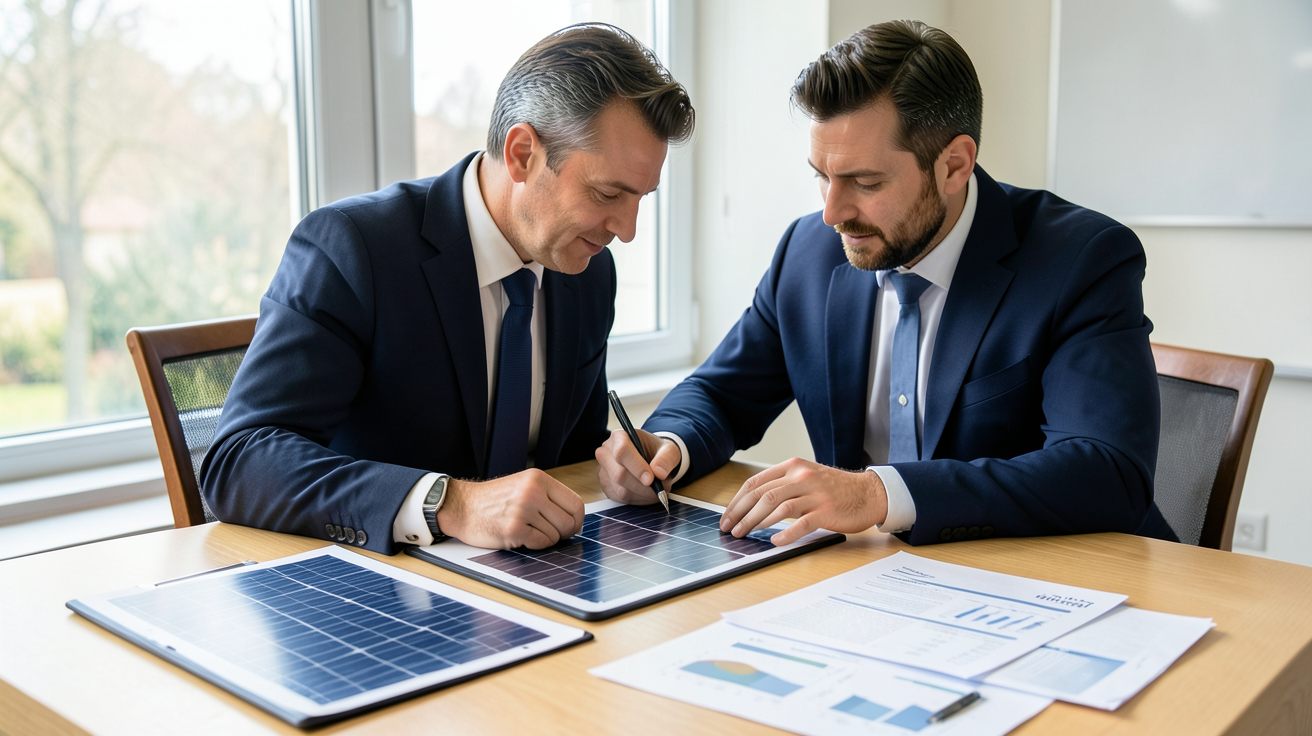 devis installation panneau solaire photovoltaïque vérification cohérence technique financière par un professionnel