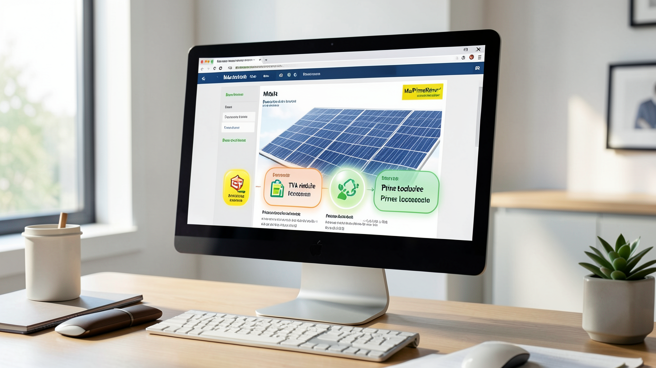 devis panneaux photovoltaïques en ligne avec aides financières et subventions mises en évidence