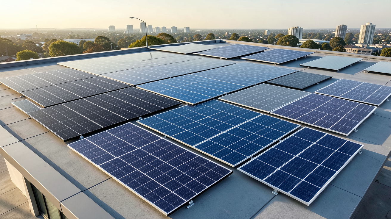 different type de panneau photovoltaique montrant les différents types disponibles en 2025