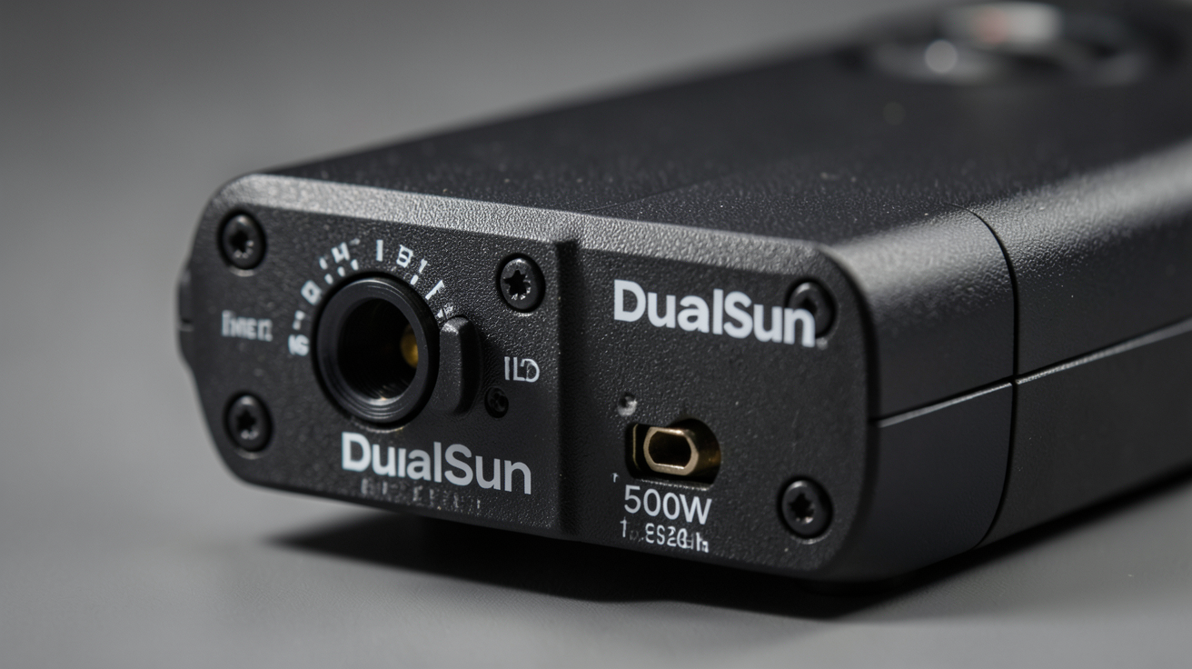 dualsun 500w présentant des détails techniques et une construction de haute précision