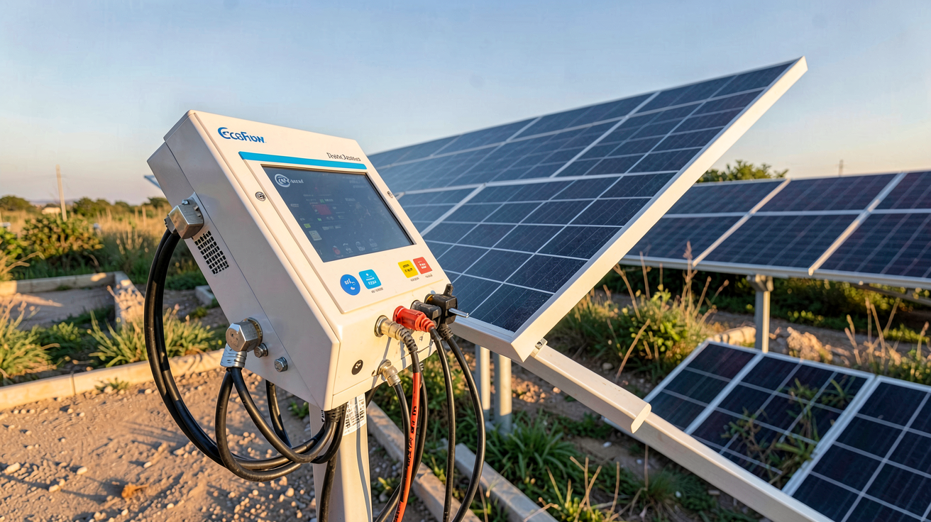 ecoflow delta panneau solaire performance et rendement test réel en conditions extérieures