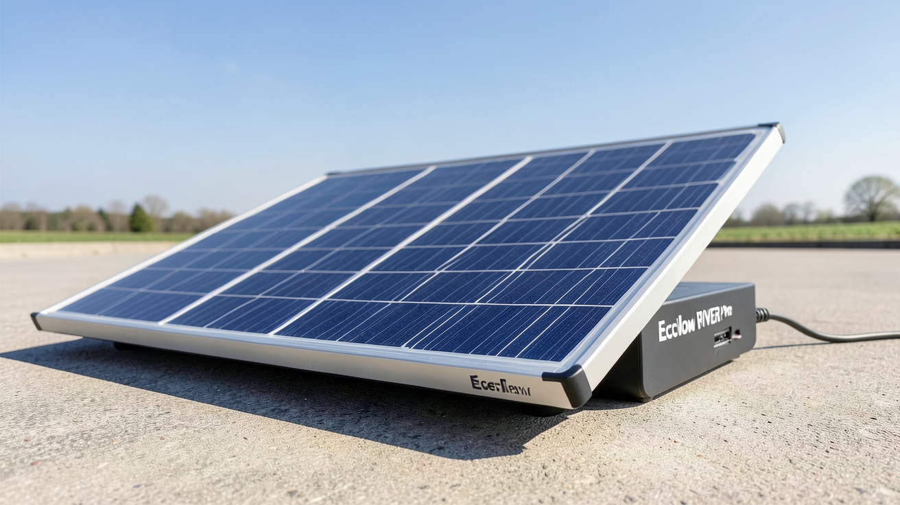 ecoflow river pro panneau solaire 220w connecté pour compatibilité et performances détaillées