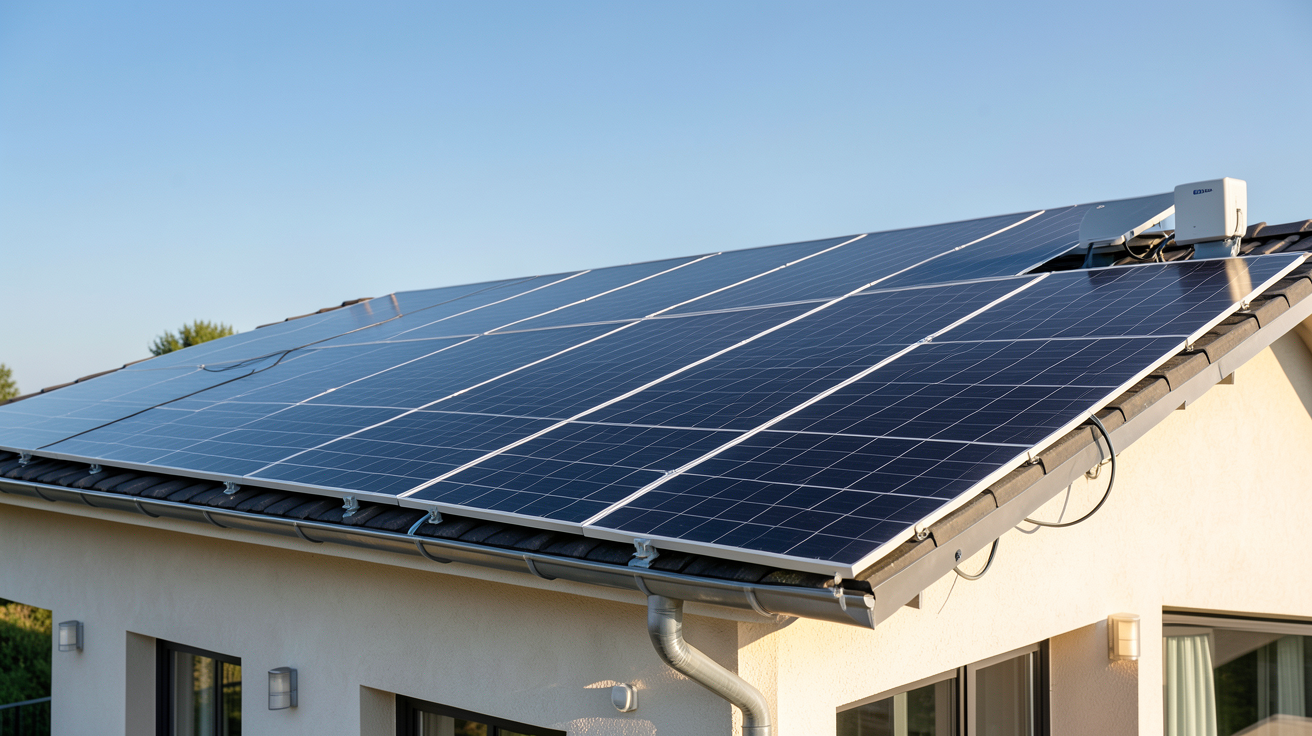 edf panneau solaire autoconsommation installation sur toit de maison avec garantie à vie et suivi Yuze