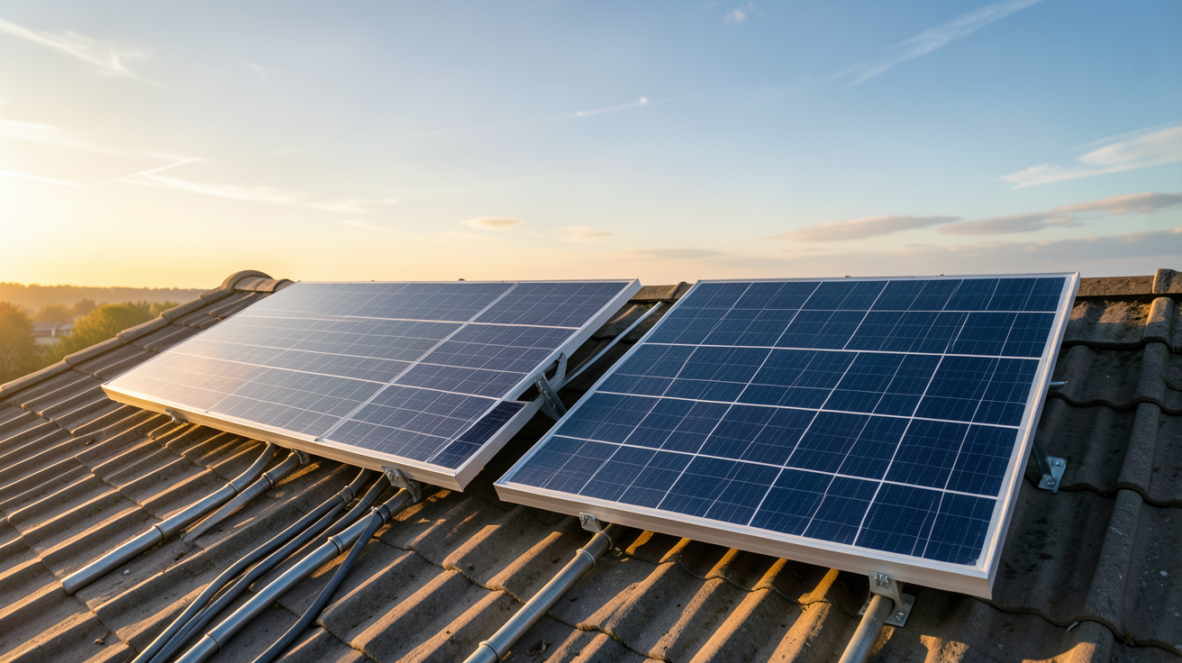 énergies solaire thermique vs photovoltaique comparaison panneau thermique et photovoltaïque sur toit