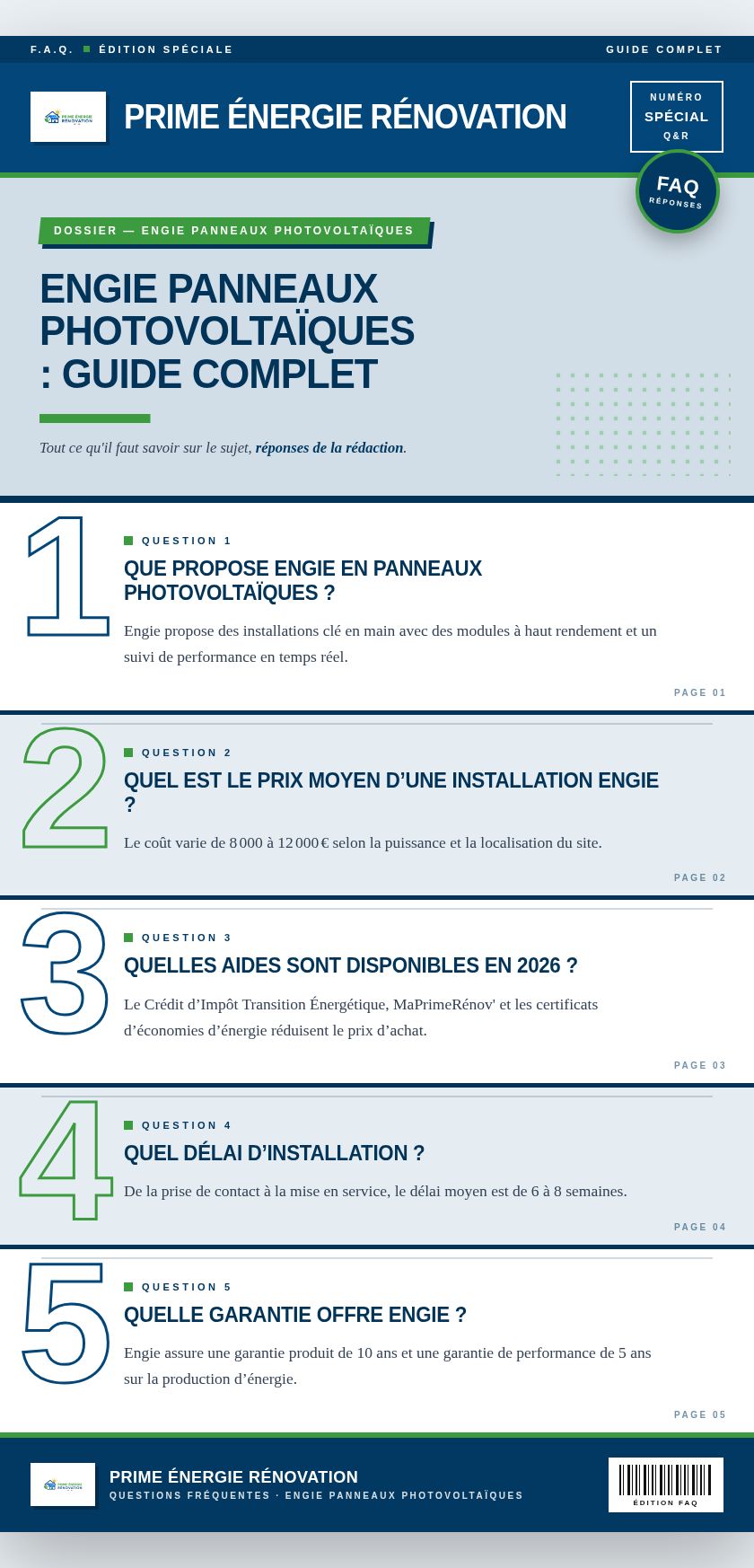 Infographie : Engie panneaux photovoltaïques : guide complet