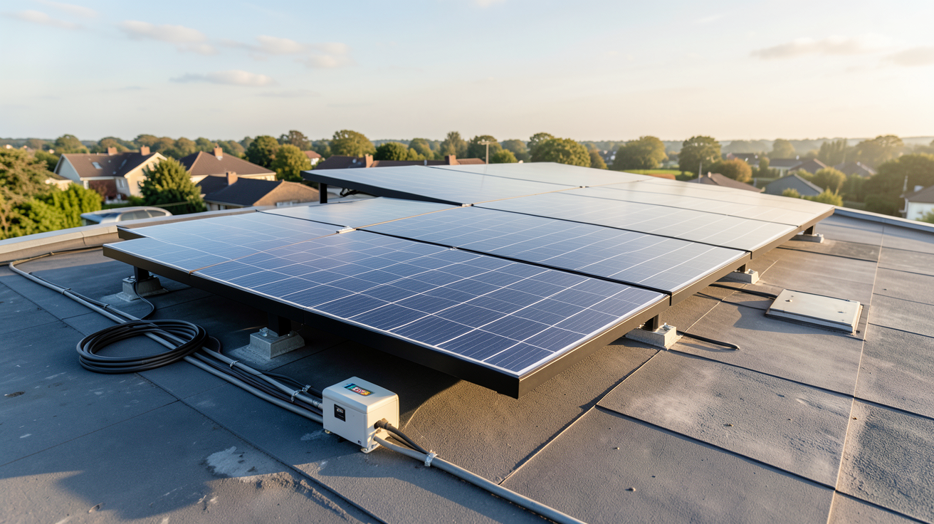engie solaire autoconsommation installation photovoltaïque sur toit de maison avec compteur Linky pour calculer la rentabilité en 2025
