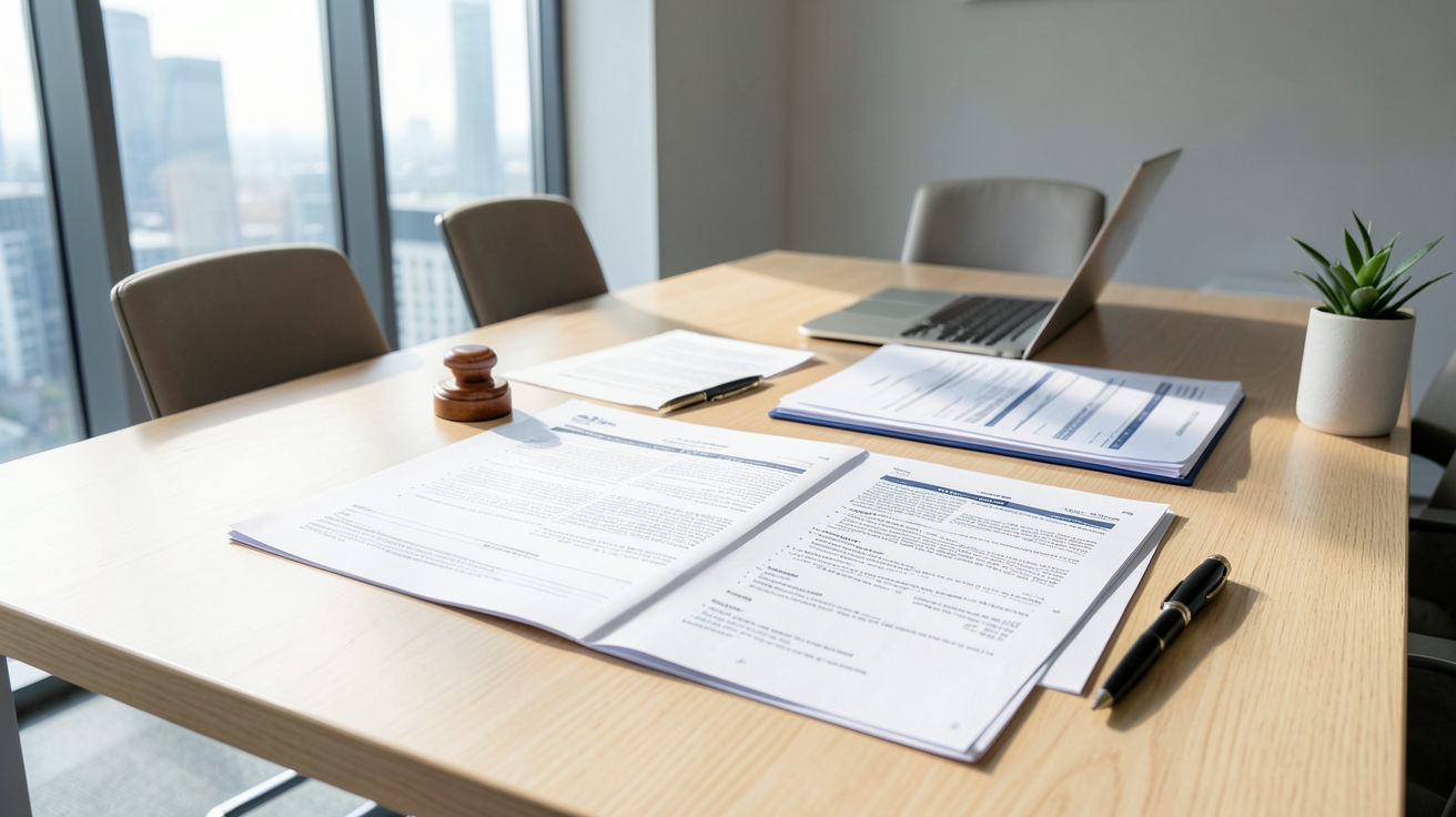 faire son installation photovoltaique : démarches administratives et demande de raccordement sur un bureau moderne