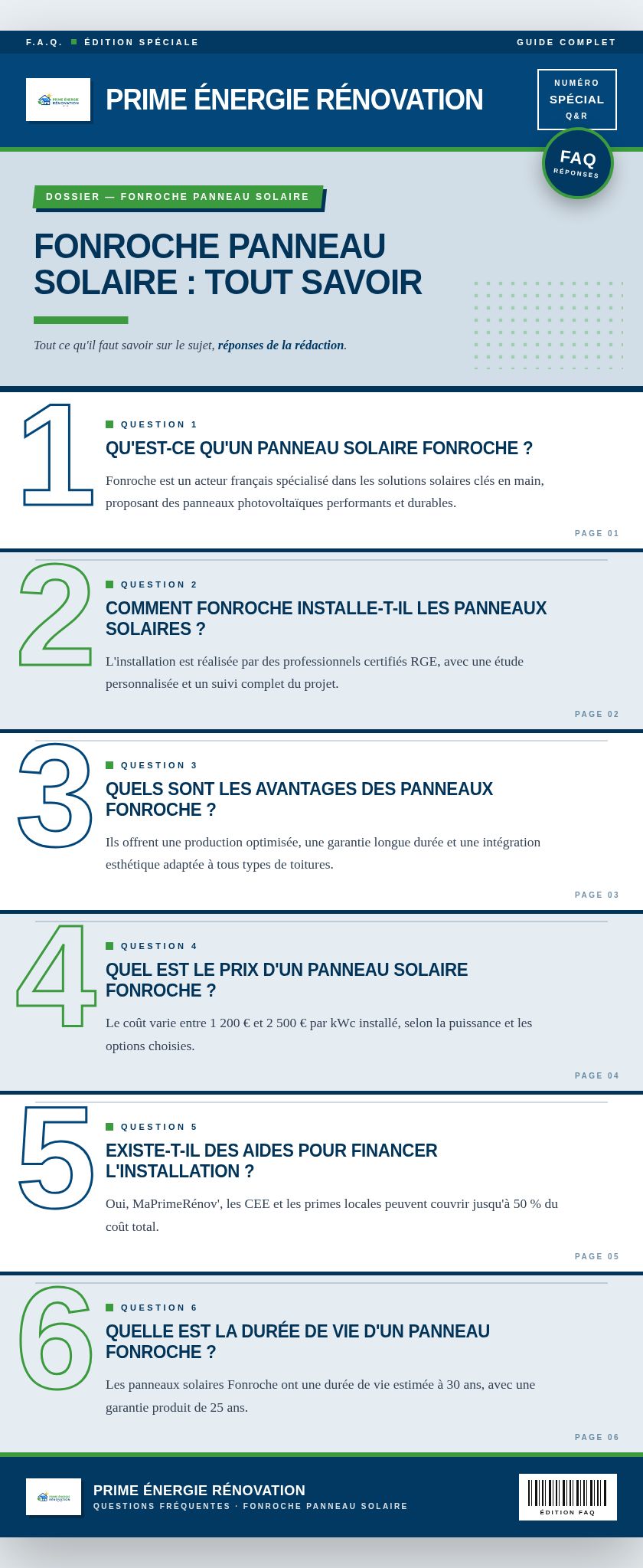 Infographie : Fonroche panneau solaire : tout savoir