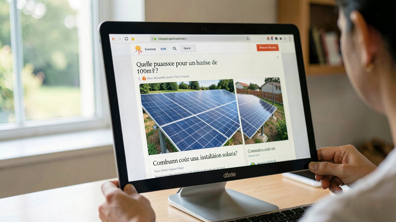 forum panneaux photovoltaïques affichant des questions et réponses sur l'installation solaire