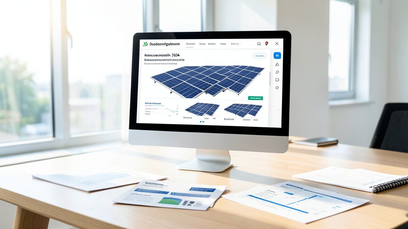 forum solaire autoconsommation comparatif matériel autoconsommation 2024 sur écran d'ordinateur avec fiches techniques et graphiques de performance