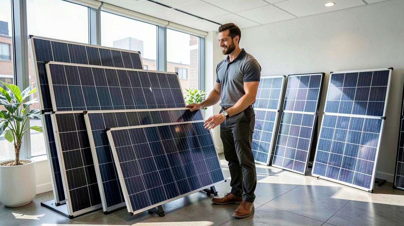 fournisseur de panneaux photovoltaïques proposant une gamme variée de produits
