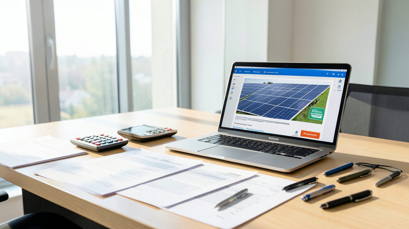 fournisseur panneau solaire présentant les aides financières et subventions disponibles pour l'achat de panneaux solaires