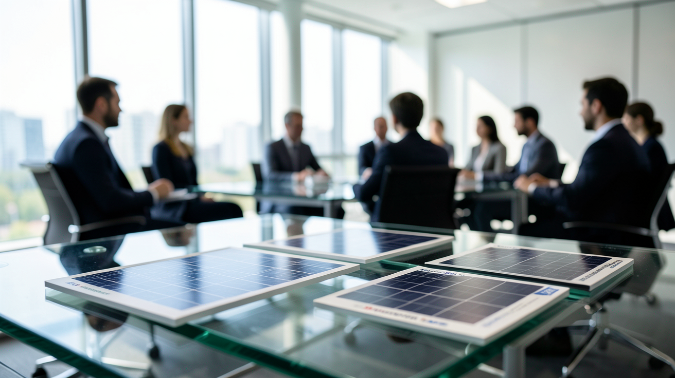 fournisseur de panneaux solaires affichant les top 5 des fournisseurs en France en 2024