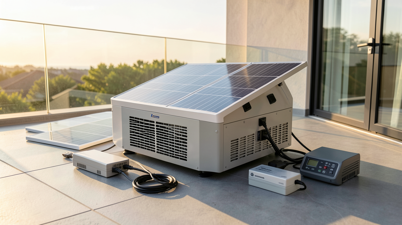 générateur solaire autonome avec panneaux photovoltaïques et accessoires essentiels pour le choix en 2026