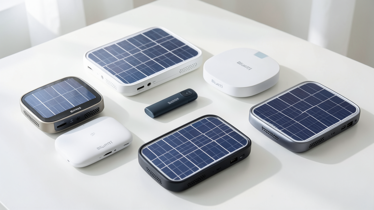 generateur solaire bluetti montrant une sélection des meilleurs modèles 2025 alignés pour un comparatif détaillé