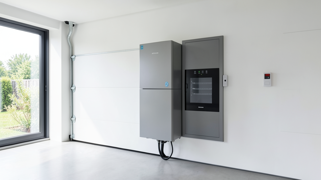 hyundai photovoltaique avec un système de batterie de stockage intelligent pour l'autoconsommation dans une maison moderne