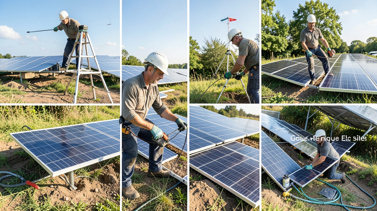 installateur panneau solaire loire atlantique étudiant les étapes d’un projet photovoltaïque