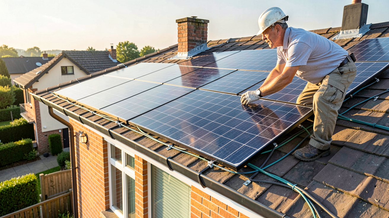 installation panneau solaire EDF prix facteurs qui influencent le coût sur un toit de maison