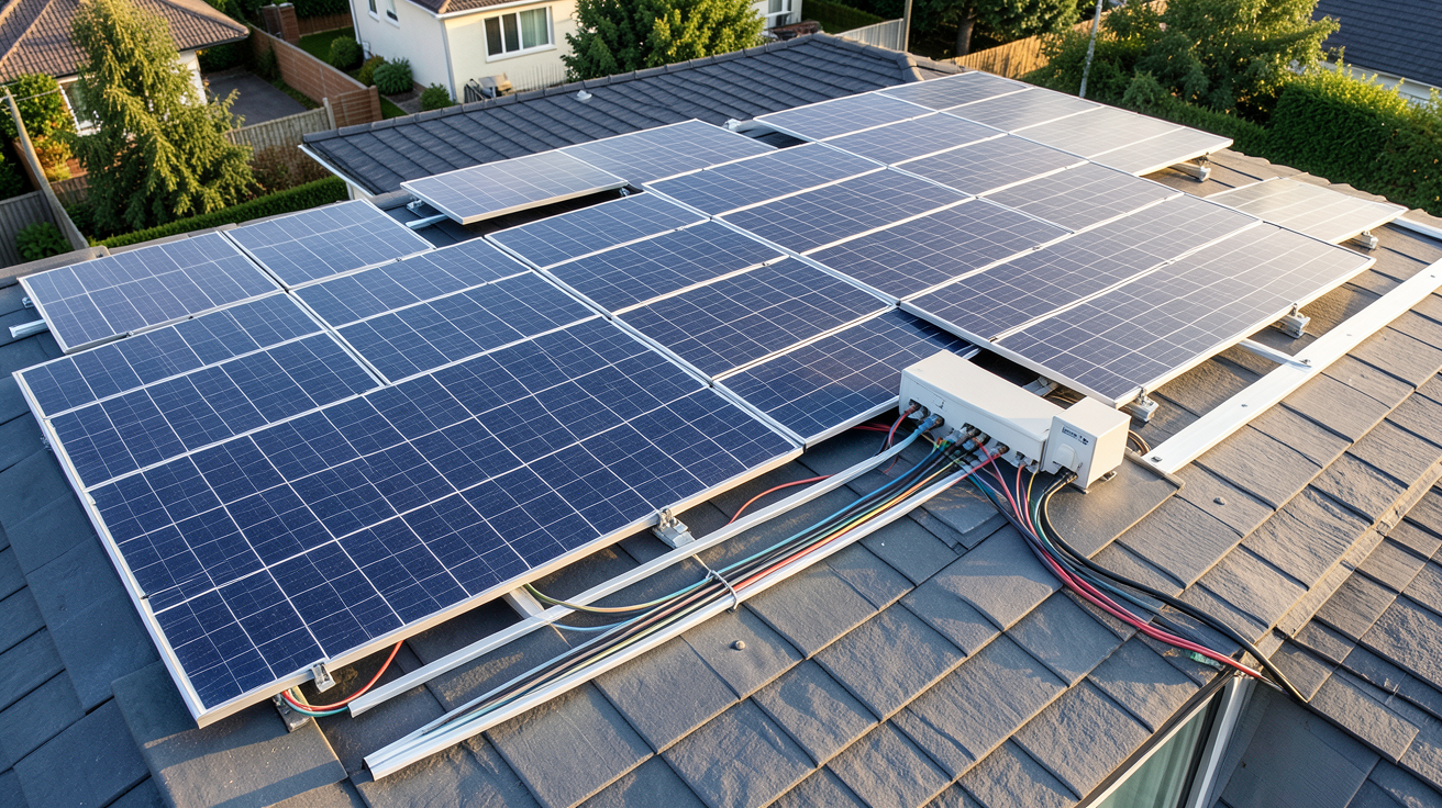 installer panneaux solaires soi même avec achat par edf guide étape par étape du toit au tableau électrique