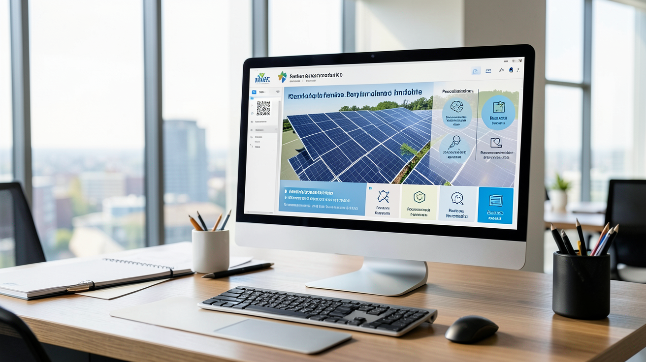 installer panneaux solaires soi même avec achat par edf simulation de rentabilité sur écran d'ordinateur