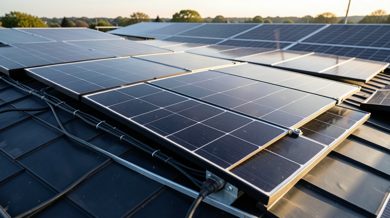 installer un panneau solaire : choix d'un kit photovoltaïque, thermique ou hybride posé sur un toit