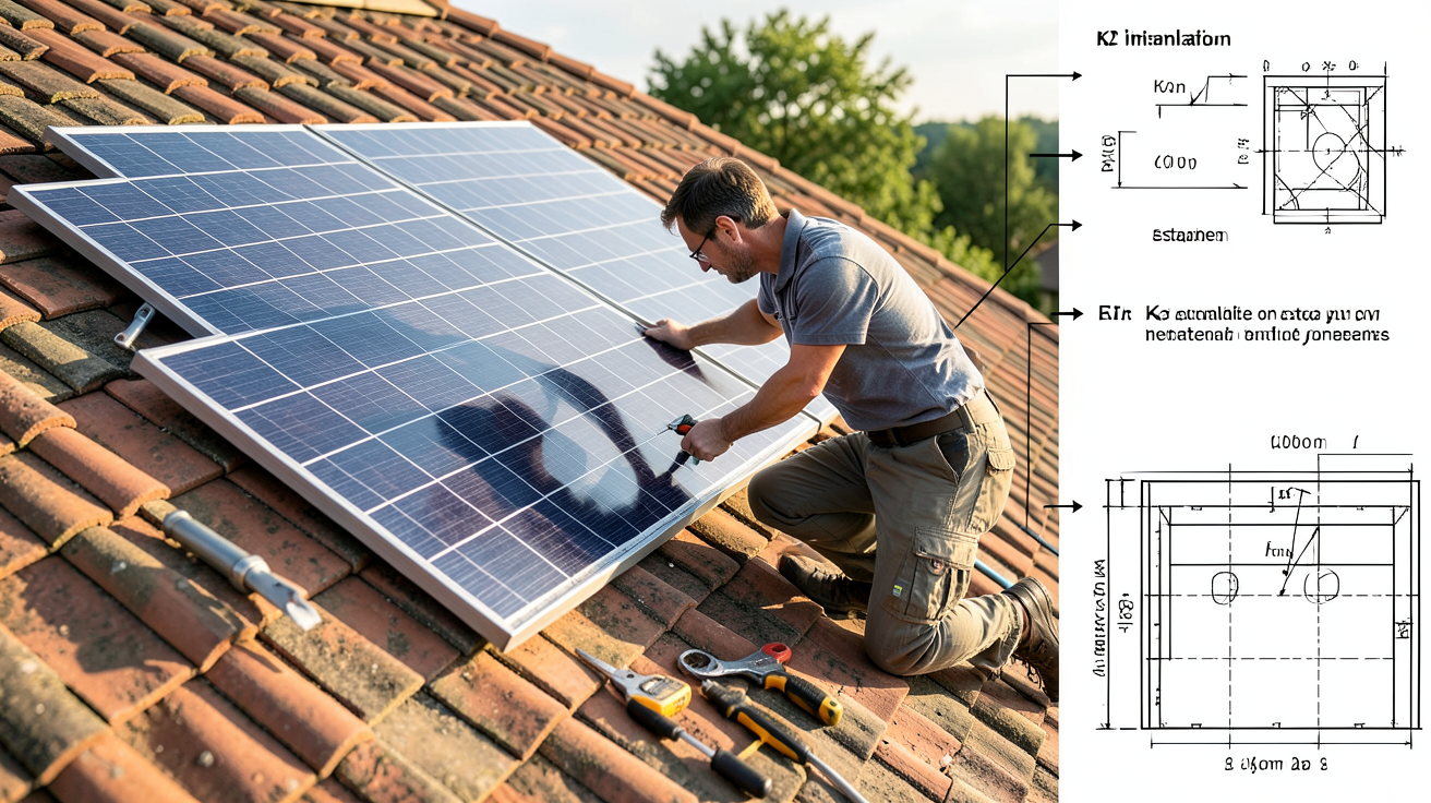 k2 photovoltaique guide d'installation étape par étape d'un système photovoltaïque K2
