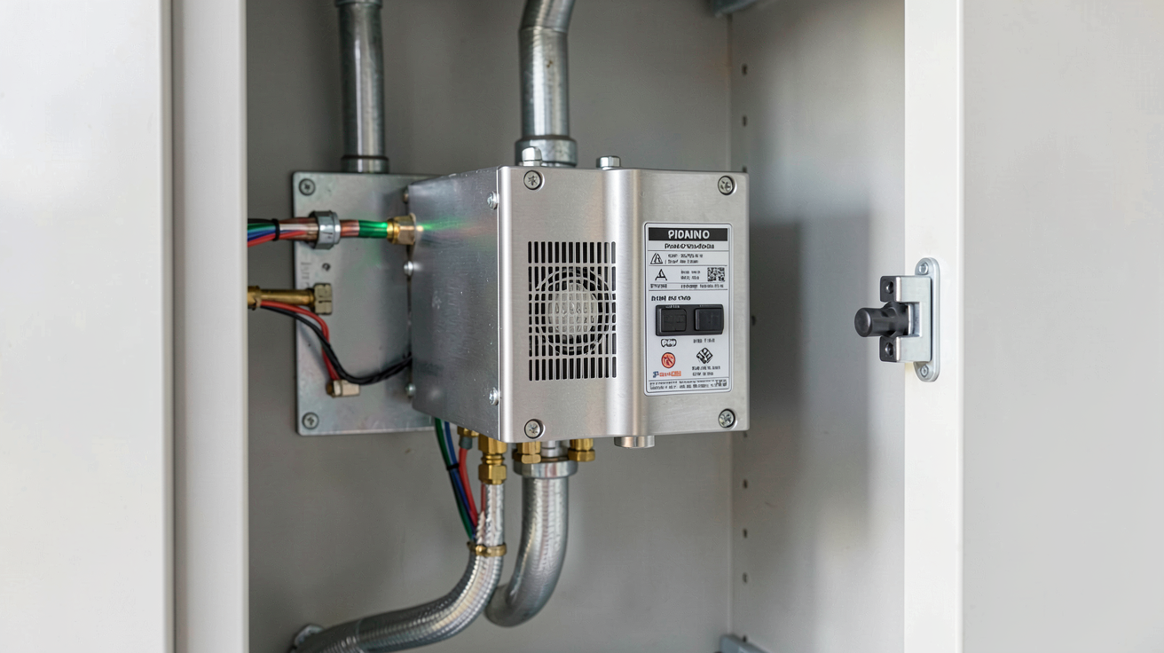 l onduleur photovoltaïque installé dans une armoire électrique moderne, illustrant les critères de choix techniques