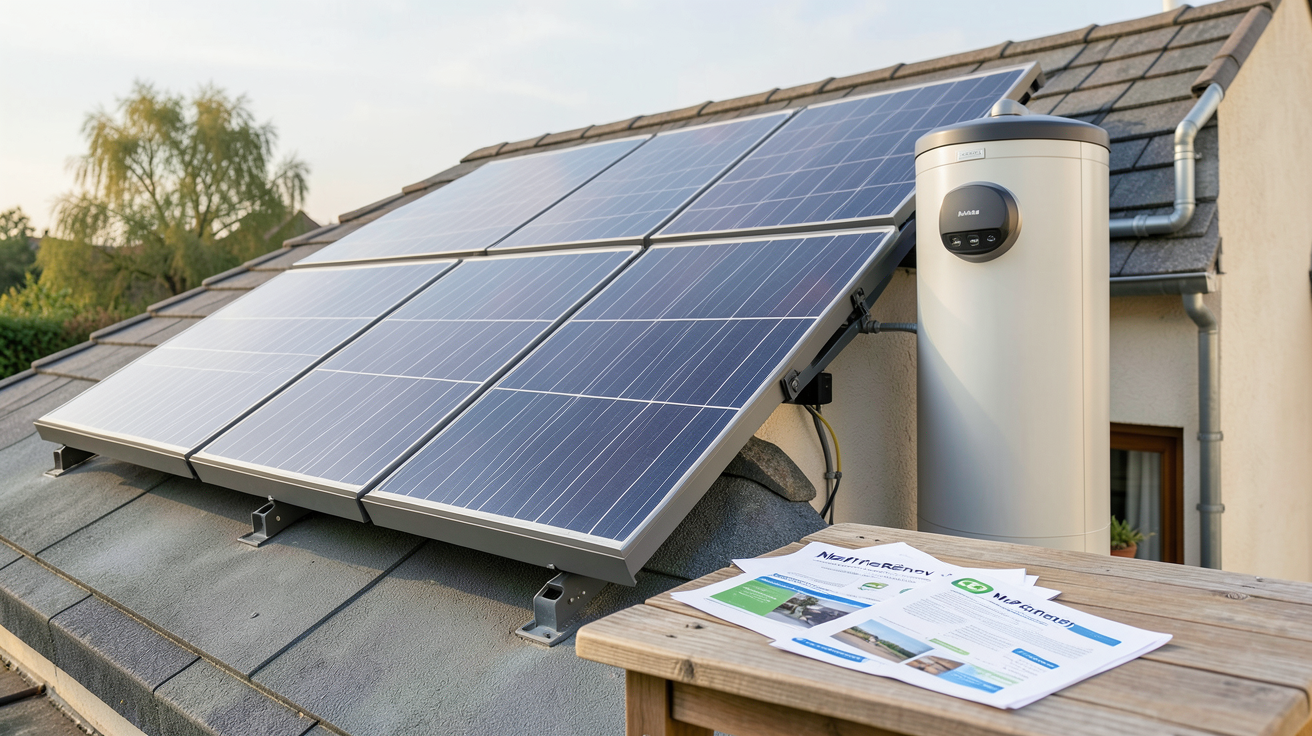 le prix d un chauffe eau solaire avec des aides financières 2026 comme MaPrimeRénov', CEE, TVA réduite et primes locales