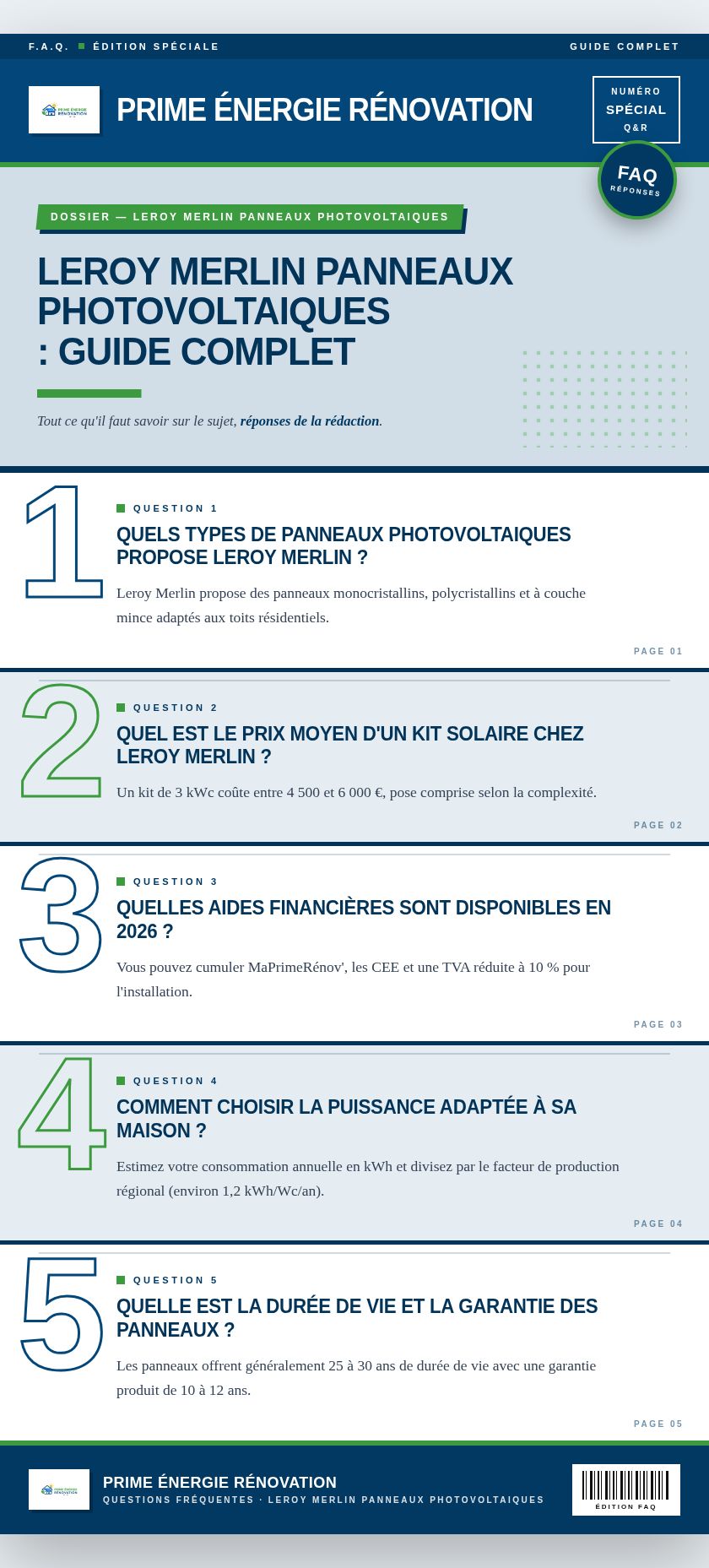 Infographie : Leroy Merlin panneaux photovoltaiques : guide complet