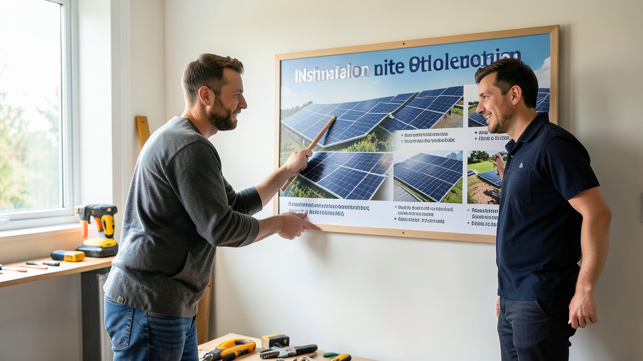 leroy merlin panneaux photovoltaiques personne réfléchissant à faire soi‑même ou appeler un professionnel pour l'installation