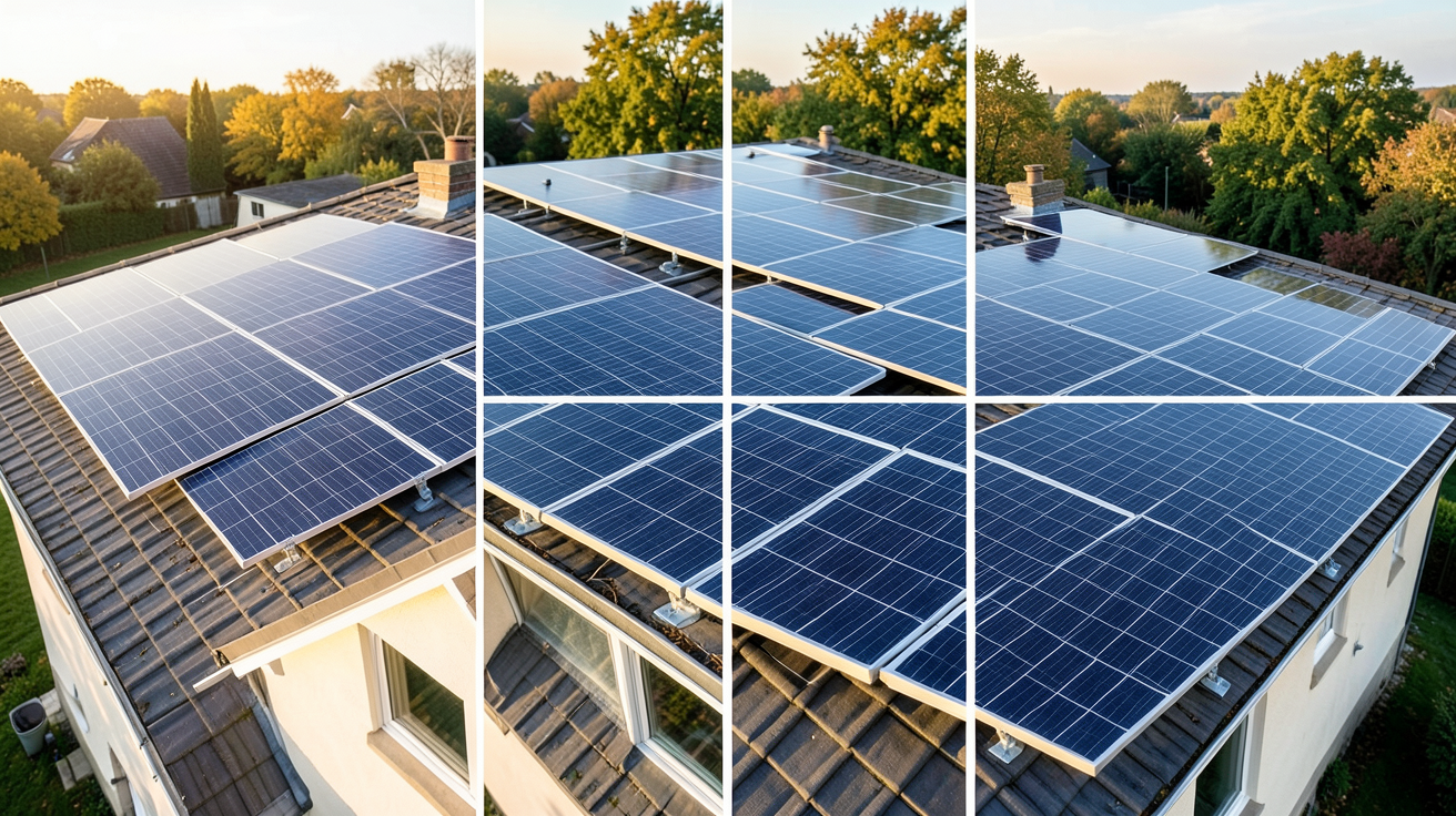 m2 panneau photovoltaique surface idéale selon puissance 3kWc 6kWc 9kWc