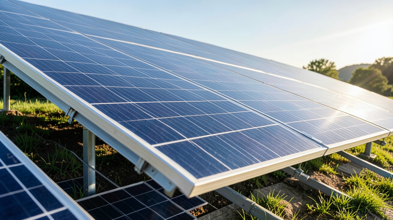 meilleur installateur panneau solaire photographié en situation réelle, illustration de l'article