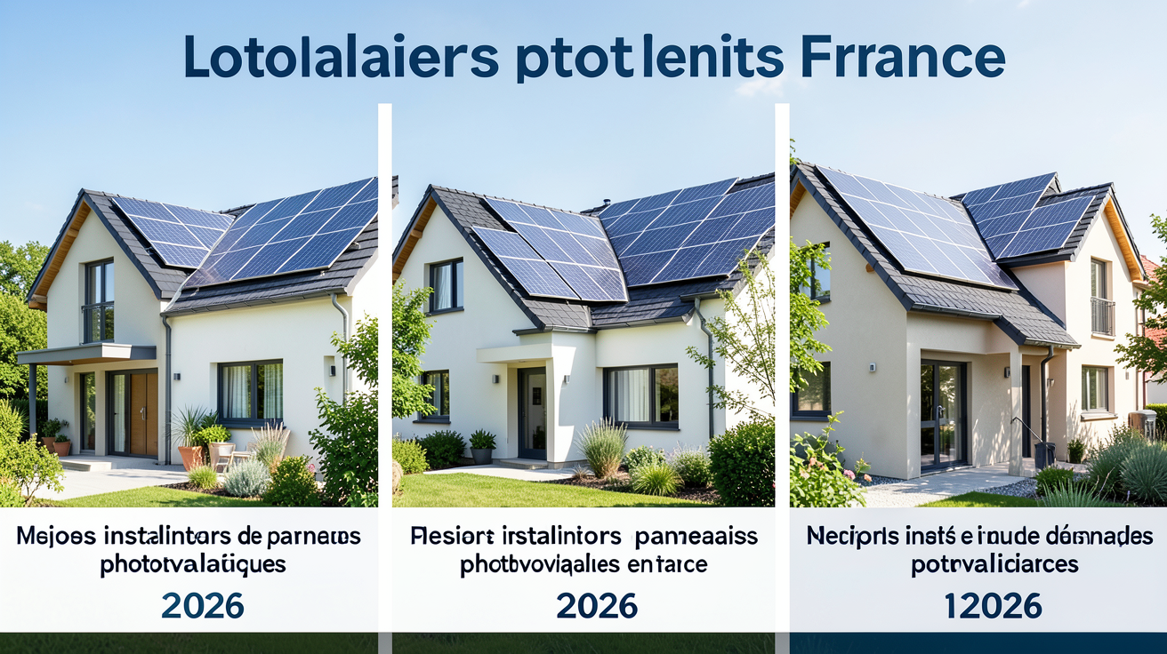 meilleur installateur panneaux photovoltaïques comparatif 2026 cinq meilleurs installateurs de panneaux photovoltaïques en France