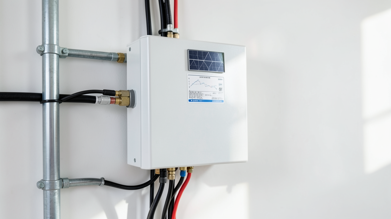 meilleur onduleur photovoltaïque installé dans un local technique pour le dimensionnement