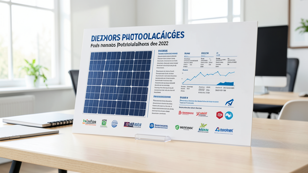 meilleur panneaux photovoltaïque 2022 tableau comparatif des performances et caractéristiques