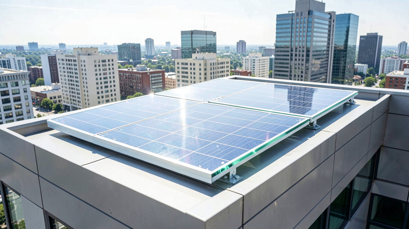 meilleur panneaux photovoltaïque innovants 2026 : pérovskite, solaire transparent et bifacial installés sur un toit moderne