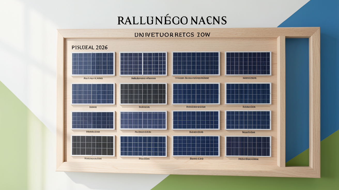 meilleurs panneaux photovoltaïques : classement 2026 des marques leaders en France et à l'international