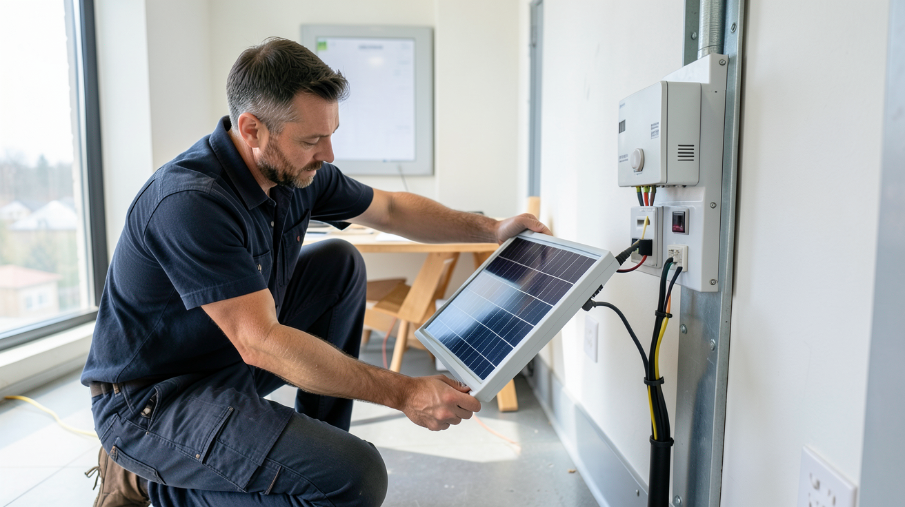 micro onduleur solaire installation pas à pas du déballage au raccordement au tableau