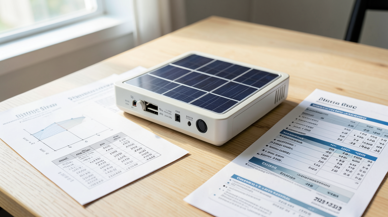 micro onduleur solaire avec documents de comparatif de prix 2025-2026