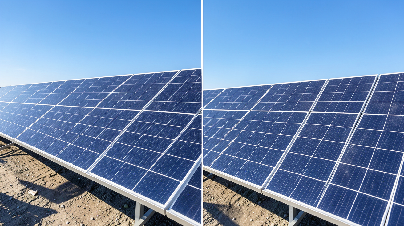 monocristallin ou polycristallin différence fondamentale panneaux solaires comparaison