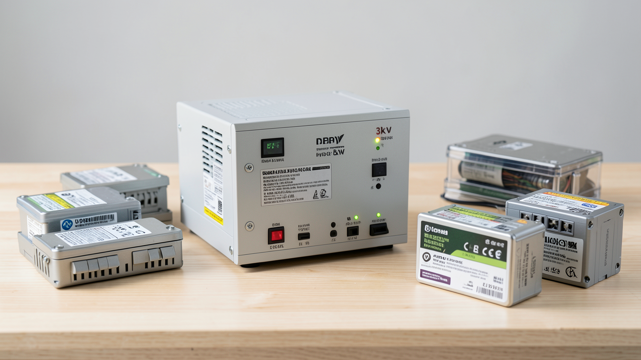 onduleur 3kW hybride entouré de batteries lithium-ion compatibles pour guide d'achat