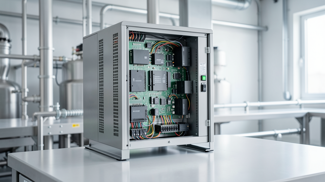 onduleur central de haute technologie installé dans une infrastructure solaire professionnelle