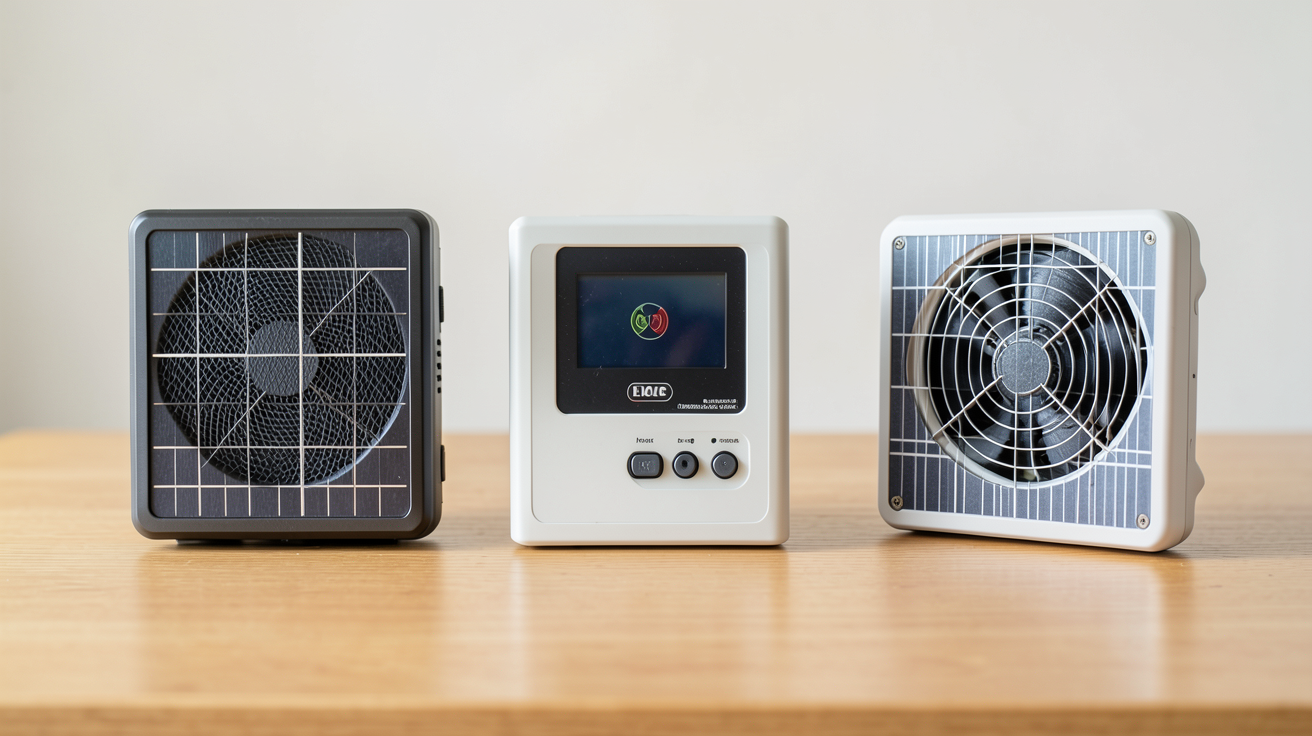 onduleur panneau solaire : comparaison des trois types principaux (central, micro-onduleurs et string) disposés côte à côte