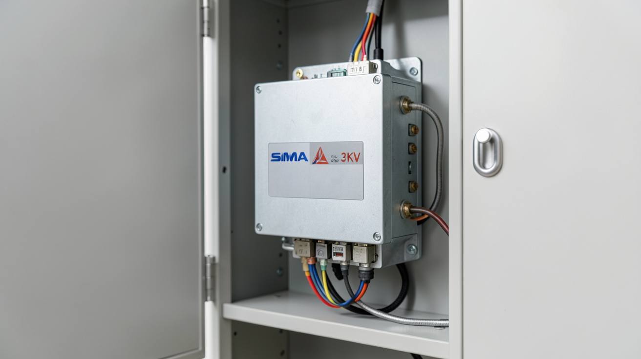 onduleur SMA 3 kW installé dans une armoire électrique professionnelle pour calculer le coût total d'acquisition et le retour sur investissement