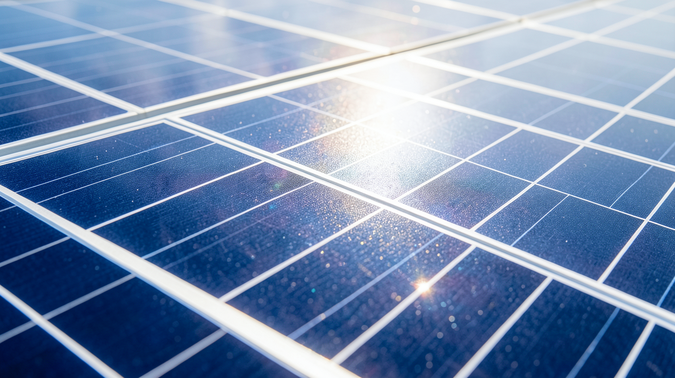 panneau longi solar de haute performance installé sur une toiture moderne sous un soleil brillant