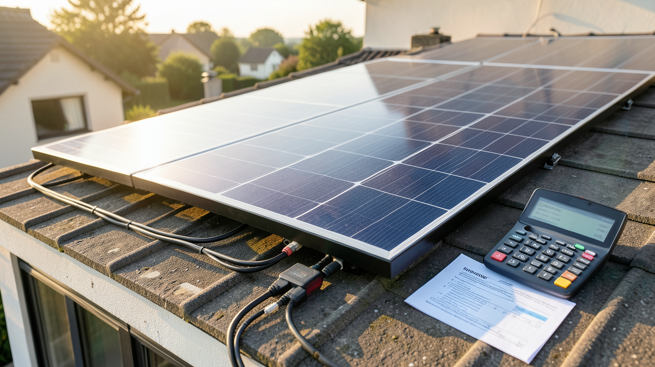 panneau photovoltaïque 2022 avec documents d'aides financières et calculateur de coûts