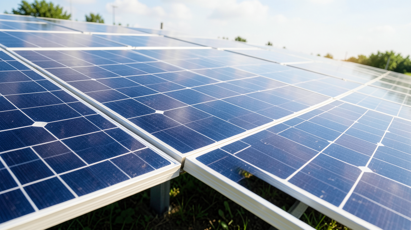 panneau photovoltaique courant continu ou alternatif produisant du courant continu
