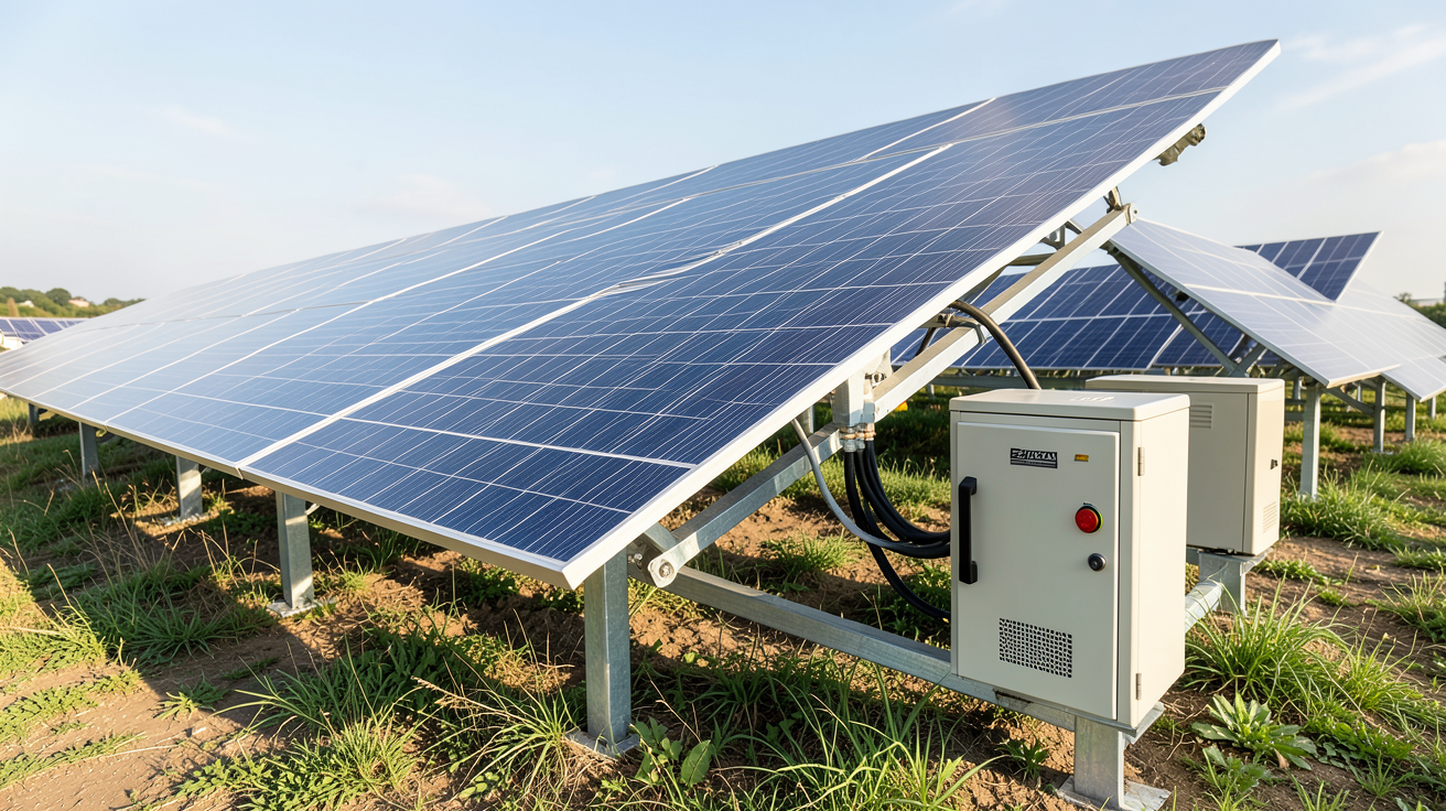 panneau photovoltaique courant continu ou alternatif montrant un système de stockage d’énergie avec couplage AC et CC